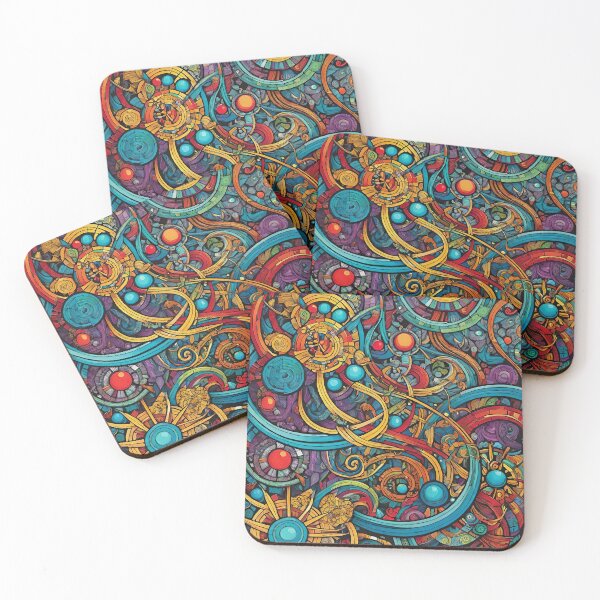 Item preview, Curves happily intertwined around suns #1 designed and sold by mylittlewindow.