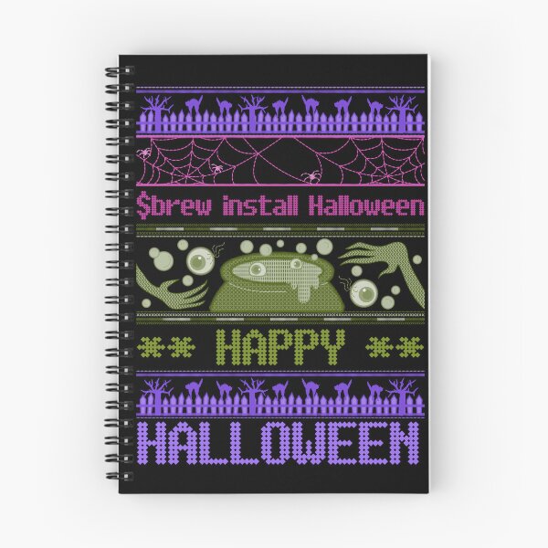 Item preview, $brew Install Halloween: Happy Halloween - Tech Halloween designed and sold by Circle-Cats.
