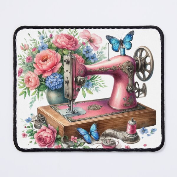 Item preview, Sewing Machine ,Flowers designed and sold by deniz kaya.