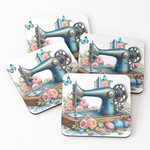 Item preview, Sewing Machine ,Flowers designed and sold by deniz kaya.