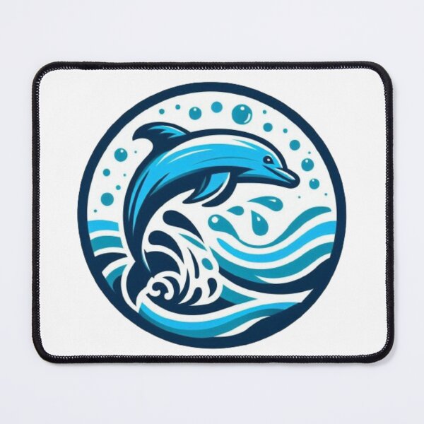 Item preview, Dynamic Dolphin Ocean Wave designed and sold by Frank-DigiArt.