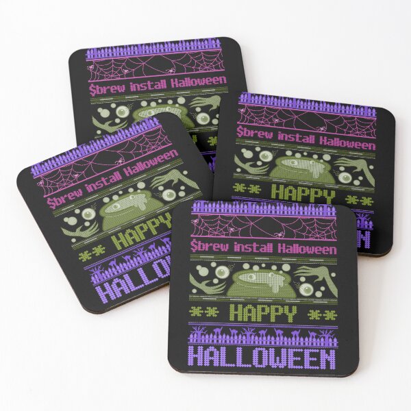 Item preview, $brew Install Halloween: Happy Halloween - Tech Halloween designed and sold by Circle-Cats.