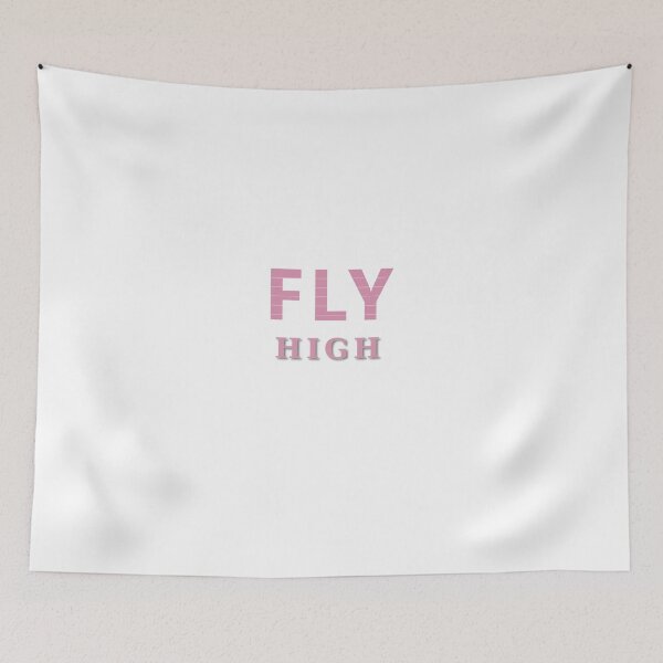 Item preview, Fly High Inspirational Typography Pink designed and sold by OneLook.