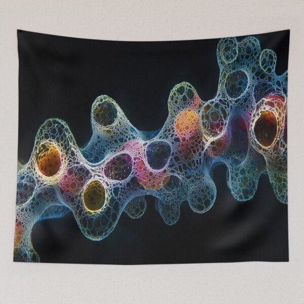 Item preview, Intricate Amoeba Under Microscope designed and sold by mittie101.