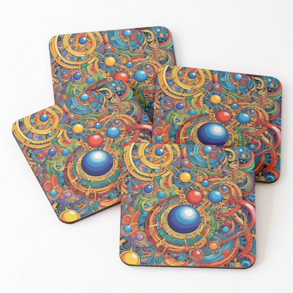 Item preview, A hodgepodge of joyfully intertwined circles and spheres #1 designed and sold by mylittlewindow.