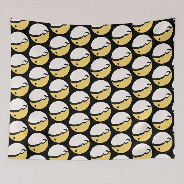 Item preview, Hubb Hub حب Love  Arab Valentine Arabic calligraphy YELLOW Circle designed and sold by ZamZamDesign.