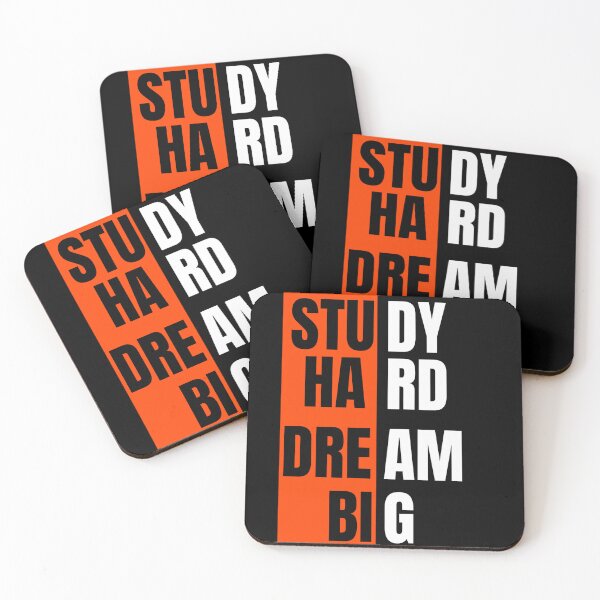 Item preview, Study Hard Dream Big tshirts designed and sold by Us-Graphic.