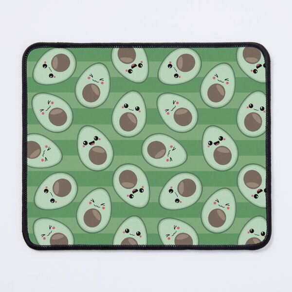 Item preview, Kawaii Avocado Pattern  designed and sold by sasyall.