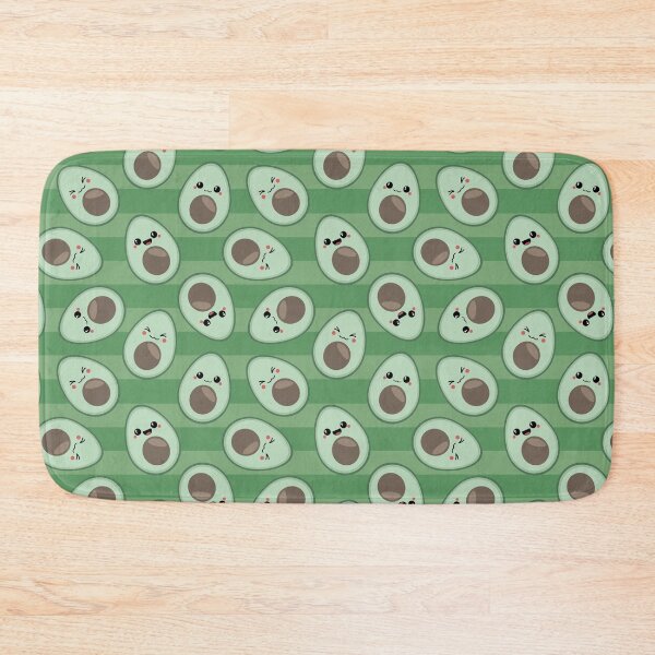 Item preview, Kawaii Avocado Pattern  designed and sold by sasyall.