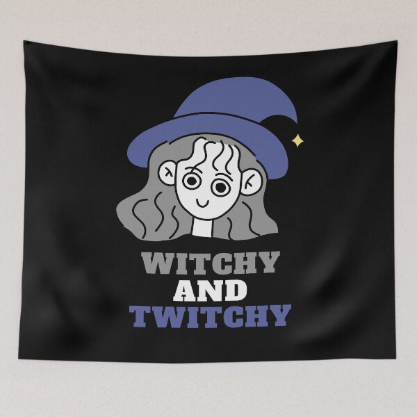 Item preview, Witchy and Twitchy designed and sold by ecolatur.