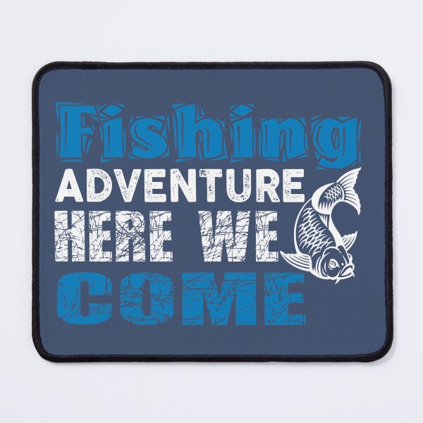 Item preview, Gear Up Fishing Adventure Here We Come designed and sold by ArtComixHaven.