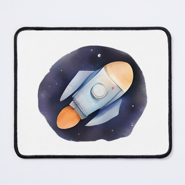 Item preview, Retro Space Rocket Voyage designed and sold by SavvyJuanDesign.
