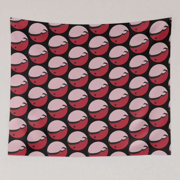 Item preview, Hubb Hub حب Love  Arab Valentine Arabic calligraphy RED/PINK Circle designed and sold by ZamZamDesign.