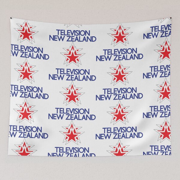 Item preview, Television New Zealand 1980 (white) designed and sold by GoalieTurtle.