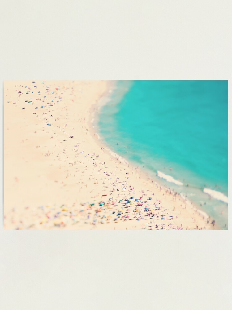 Thumbnail 2 of 3, Photographic Print, beach love III designed and sold by Ingrid Beddoes.