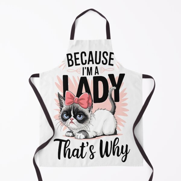 Item preview, Grumpy Cat Because I'm a Lady That's Why designed and sold by Mosaic-97.