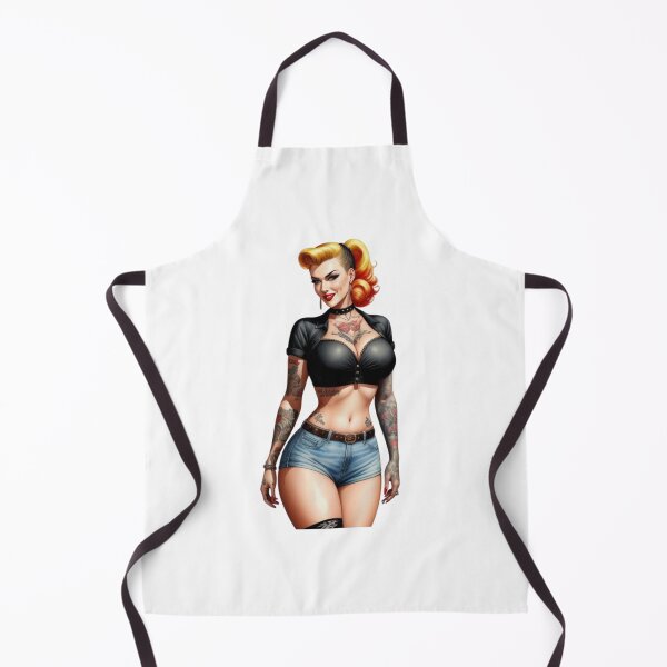Item preview, Blonde Inked Rockabilly Girl designed and sold by VDDDesign.