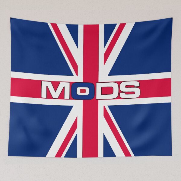 Item preview, British Union Jack The Mods Retro Classic V1c designed and sold by RetrospectUK.