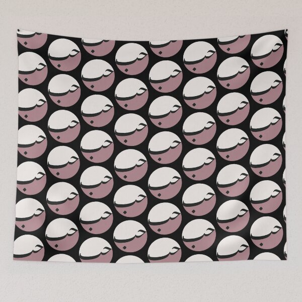 Item preview, Hubb Hub حب Love  Arab Valentine Arabic calligraphy DUSTY ROSE Circle designed and sold by ZamZamDesign.