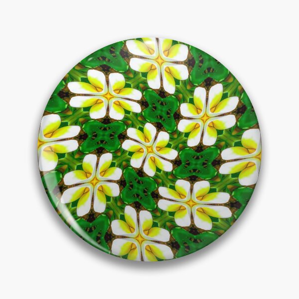 Item preview, Yellow Frangipani Pattern designed and sold by Patternflower.