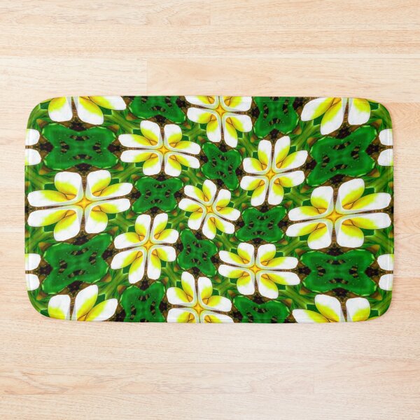 Item preview, Yellow Frangipani Pattern designed and sold by Patternflower.