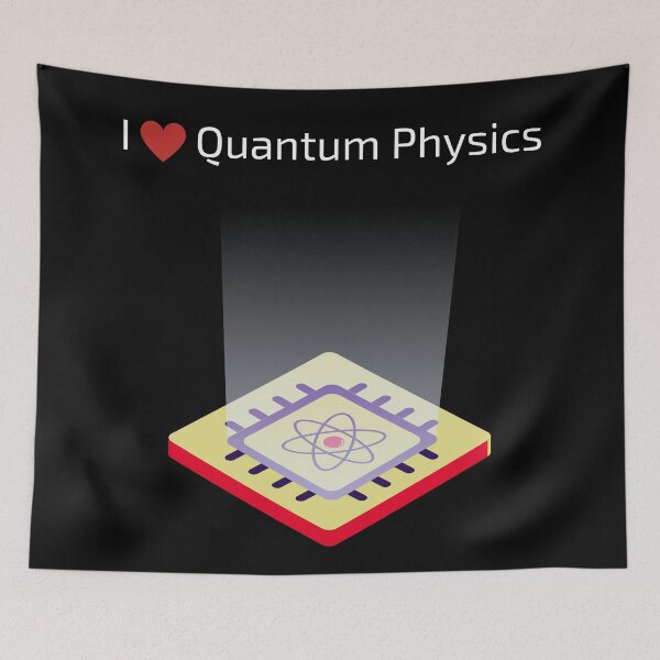 Item preview, I Love Quantum Physics designed and sold by Creastore.