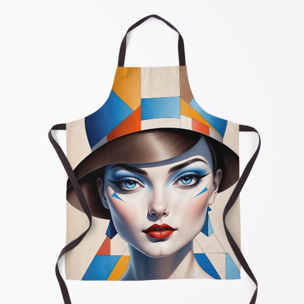 Item preview, Beautiful Art Deco Woman poster artwork designed and sold by VonRauenfeld.