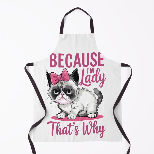 Item preview, Grumpy Cat Because I'm Lady That's Why designed and sold by Mosaic-97.
