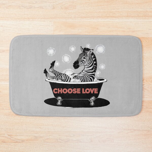 Item preview, Zebra In A Bathtub by Just Choose Love designed and sold by JustChooseLove.