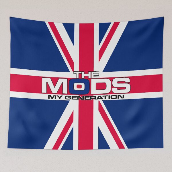 Artikelvorschau, Britischer Union Jack The Mods Retro Classic V2g entworfen und verkauft von RetrospectUK.