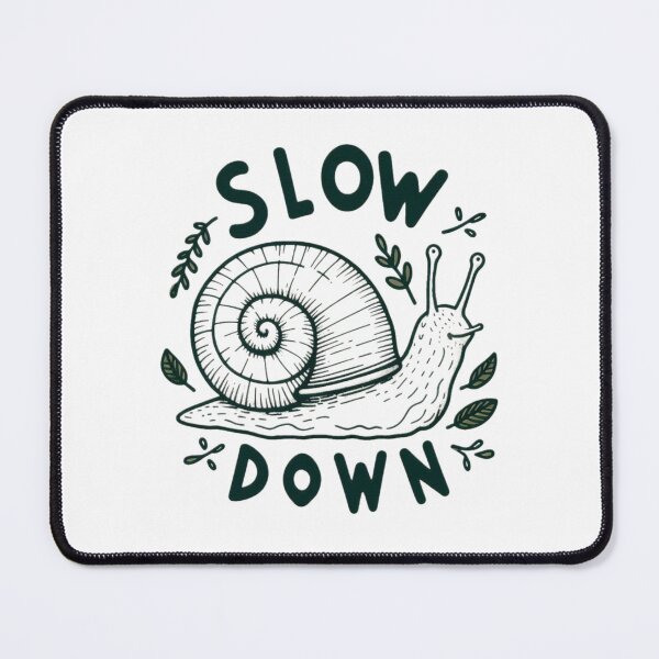Item preview, Mind Over Matter - Positive Mental Health Awareness Design for T-Shirts, Hoodies, Mugs, and More slow down designed and sold by harmzk90.