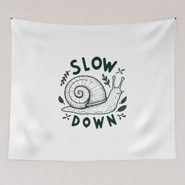 Item preview, Mind Over Matter - Positive Mental Health Awareness Design for T-Shirts, Hoodies, Mugs, and More slow down designed and sold by harmzk90.
