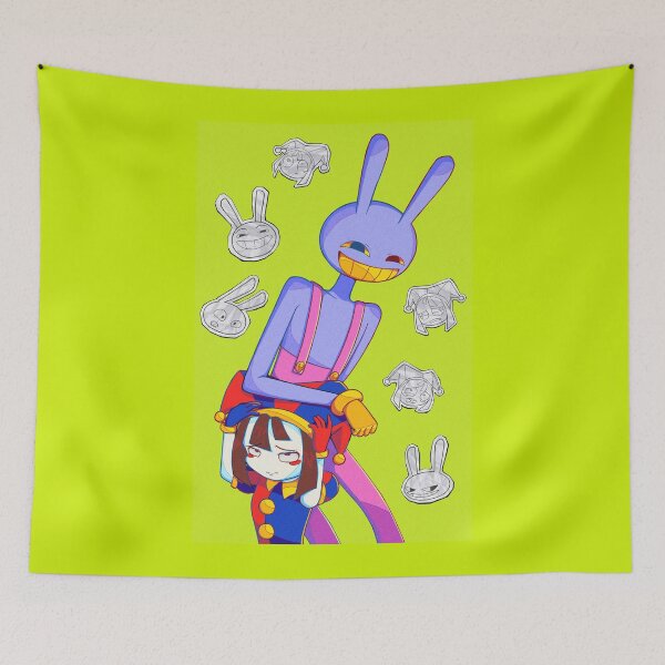 Item preview, Pomni & Jax The Amazing Digital Circus designed and sold by MilkTeaMari.