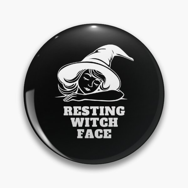 Item preview, Resting Witch Face designed and sold by ecolatur.