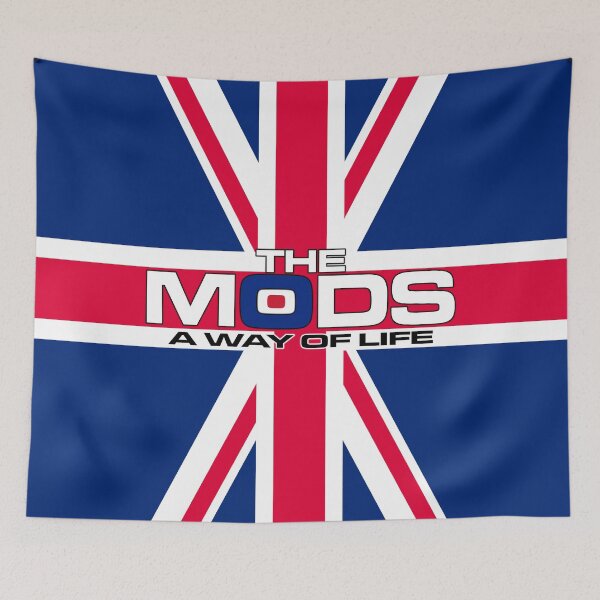 Artikelvorschau, Britischer Union Jack Die Mods Retro Classic V2h entworfen und verkauft von RetrospectUK.