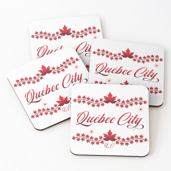 Item preview, Québec City from Tjays a Big Bold and Red Design on a Cool designed and sold by TJays.