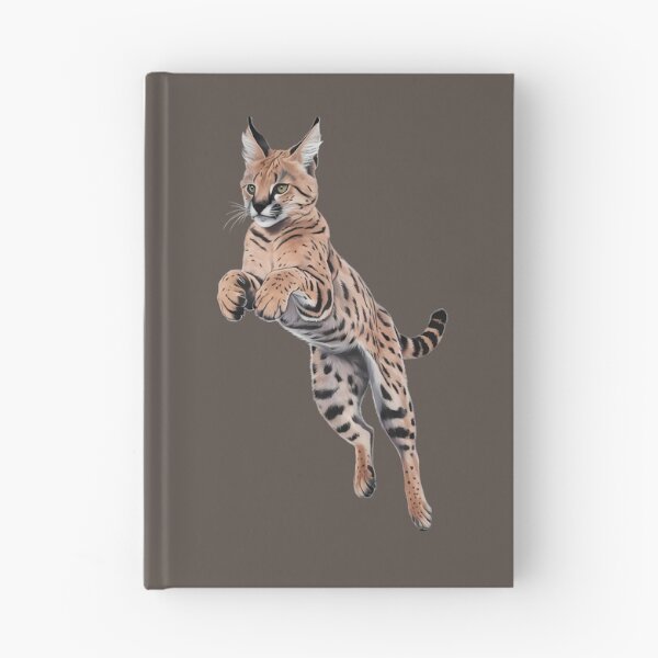 Item preview, Serval Cat designed and sold by wowwowmeow.