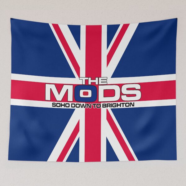 Artikelvorschau, Britischer Union Jack The Mods Retro Classic V2i entworfen und verkauft von RetrospectUK.