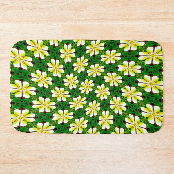 Item preview, Yellow Frangipani Pattern designed and sold by Patternflower.