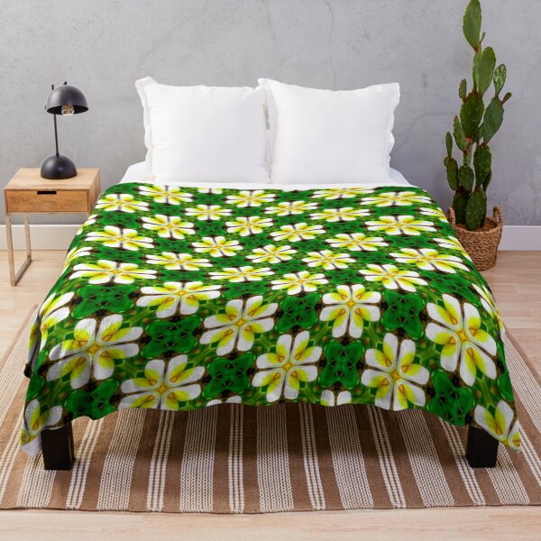 Item preview, Yellow Frangipani Pattern designed and sold by Patternflower.