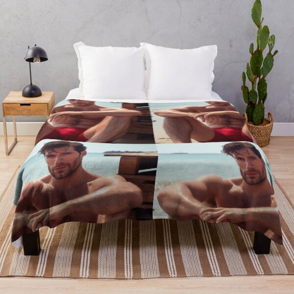 Item preview, Henry cavill enjoying a beach  designed and sold by kimisahavana.