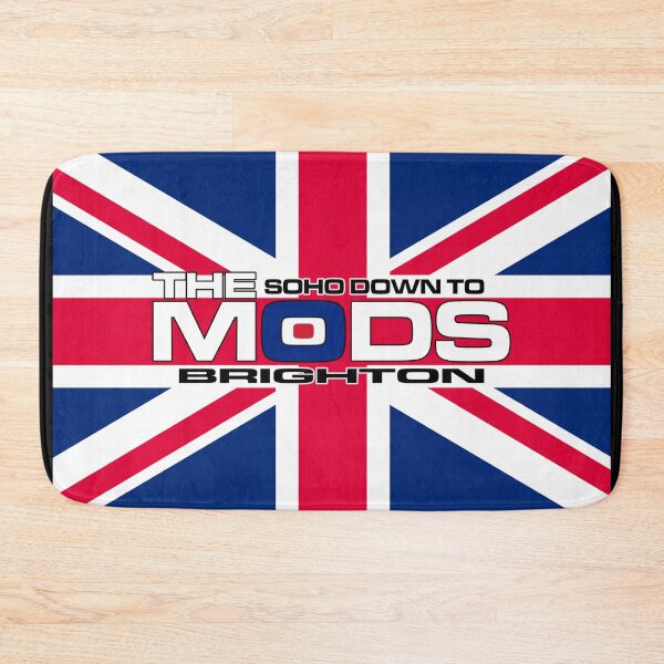 Item preview, British Union Jack The Mods Retro Classic V3e designed and sold by RetrospectUK.