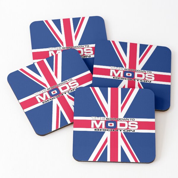 Item preview, British Union Jack The Mods Retro Classic V3e designed and sold by RetrospectUK.