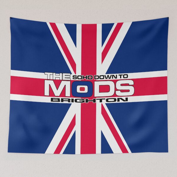 Artikelvorschau, Britischer Union Jack The Mods Retro Classic V3e entworfen und verkauft von RetrospectUK.