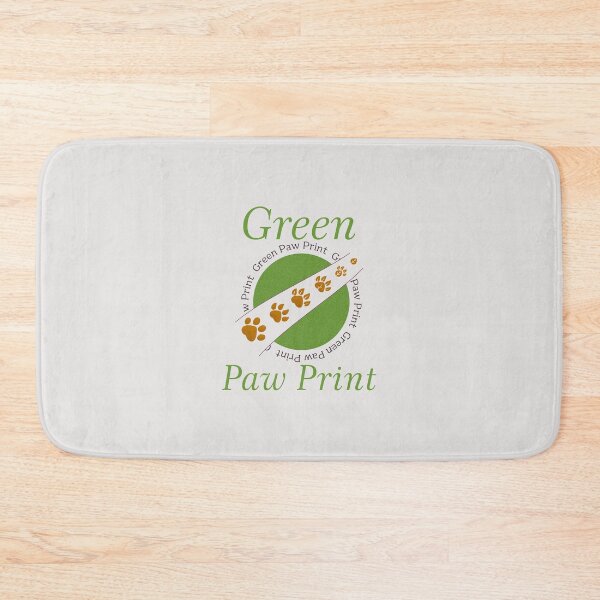 Item preview, Green Paw Prints designed and sold by PawsForPlanet.