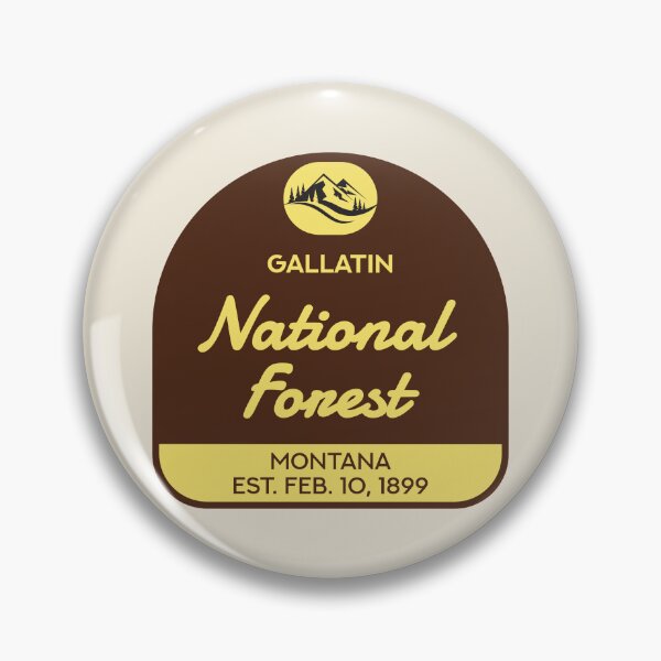Item preview, Vintage Gallatin National Forest designed and sold by RabbitK.