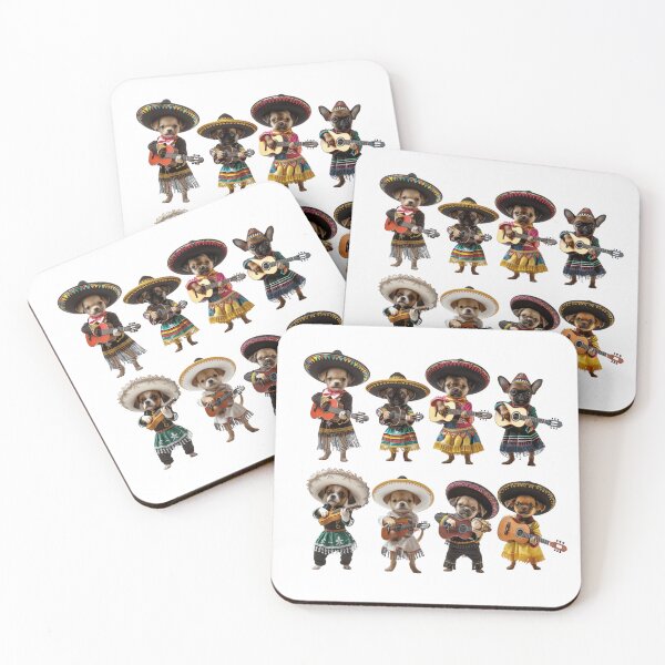 Item preview, Chihuahua Mexican Mariachi Girl Band 5 designed and sold by NikoDeeko.
