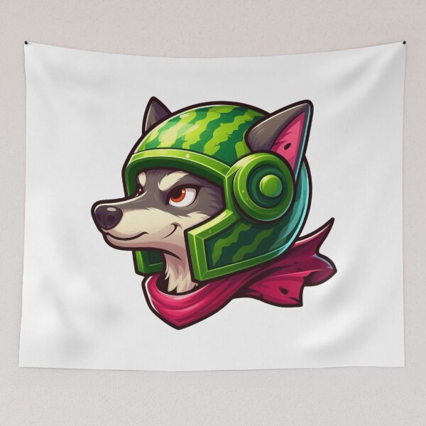 Item preview, WATERMELON WOLF designed and sold by cami gallo.