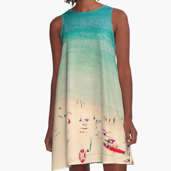beach people A-Line Dress