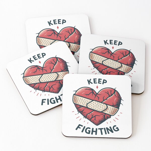 Item preview, Mind Over Matter - Positive Mental Health Awareness Design for T-Shirts, Hoodies, Mugs, and More keep fighting designed and sold by harmzk90.
